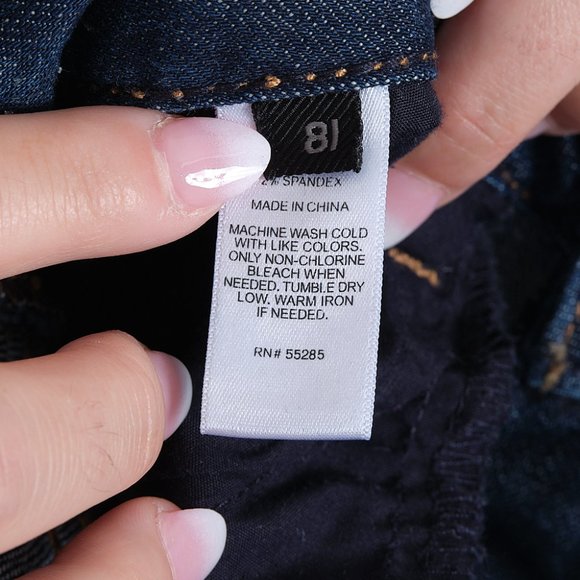 Express Bootcut Jeans Size 8l - Picture 10 of 11